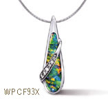 Kabana Australian Opal Inlay Pendant Kabana Australian Opal Inlay Pendant