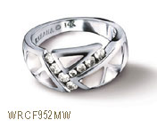 Kabana White Mother-of Pearl Ring Kabana White Mother-of Pearl inlay Ring