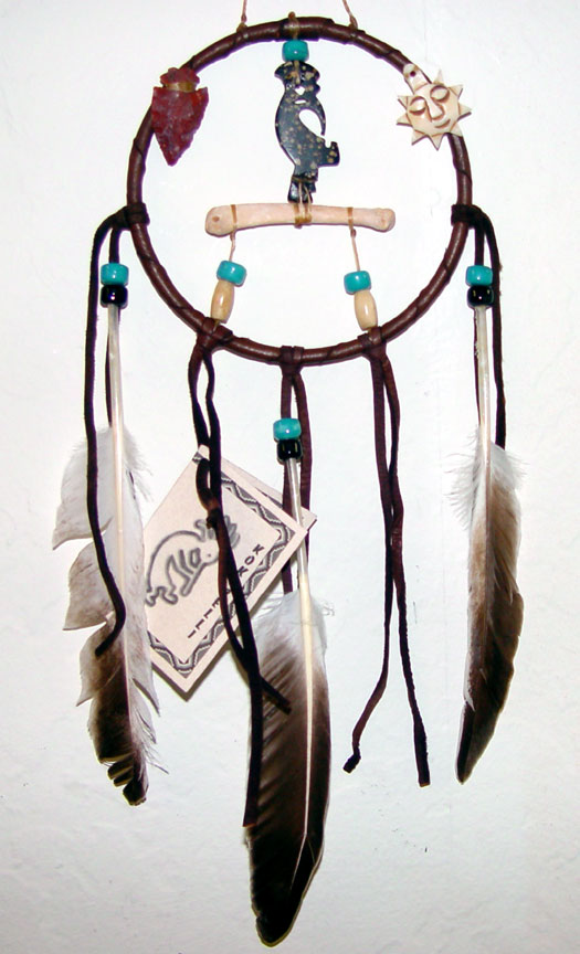 Handcrafted Native American Kokopelli Medicine Wheel Handcrafted Native American Kokopelli Medicine Wheel