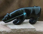 Zuni Hand-carved mountain lion Fetish