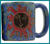 Mara Sun and Moon Stoneware Mug