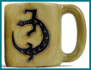 Mara Lizard Stoneware Mug
