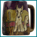 Mara Coyote Design Stoneware Mug