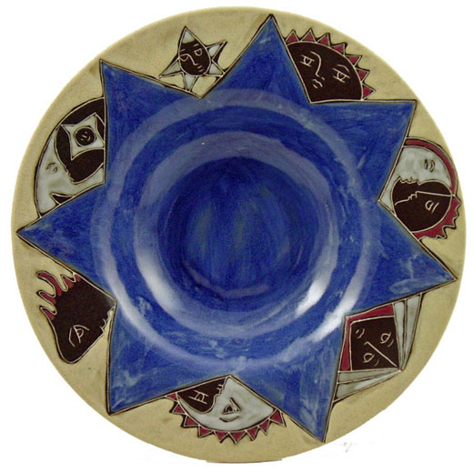 Handcrafted Stoneware Southwest Pasta Dish