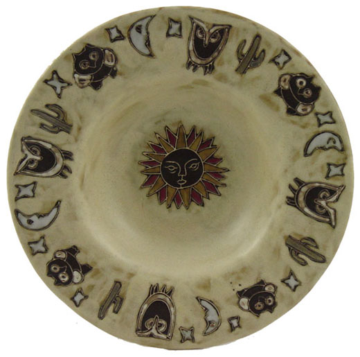 Handcrafted Stoneware Southwest Pasta Dish