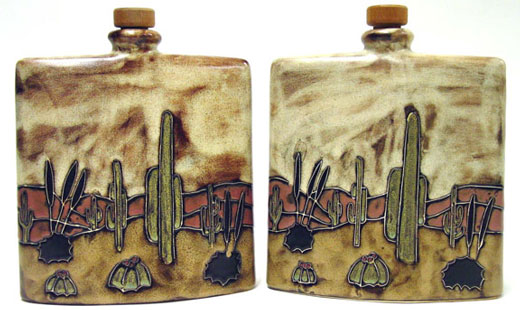Handcrafted Desert Design Decanter