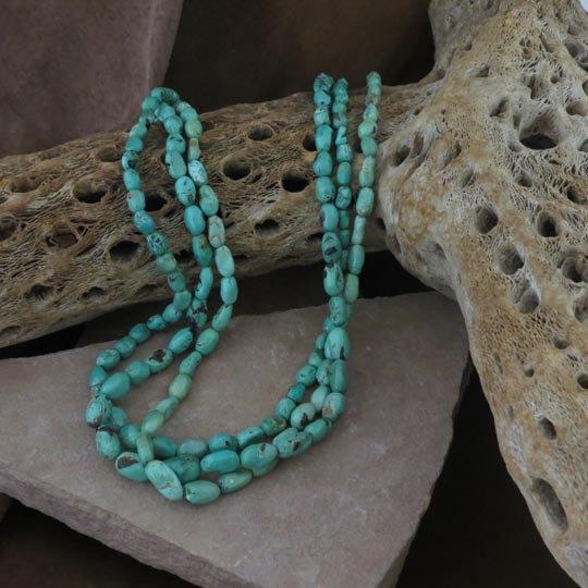 Turquoise Nugget Necklace