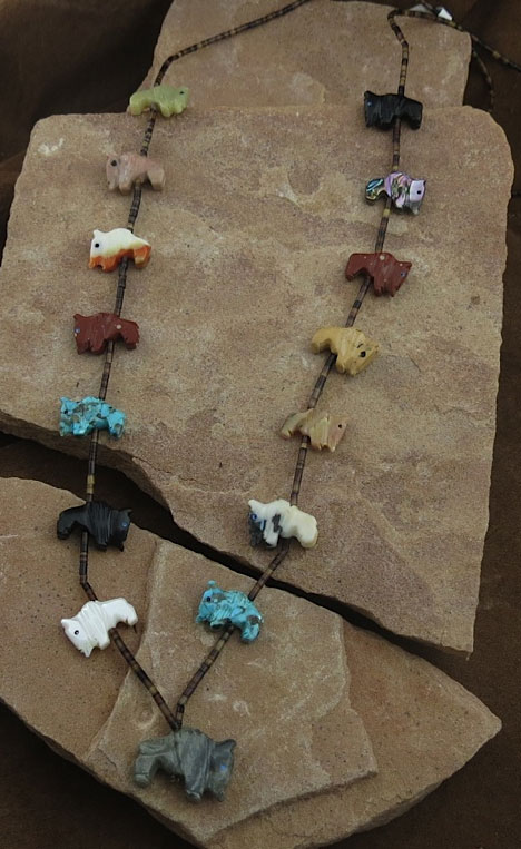 Buffalo Fetish Necklace