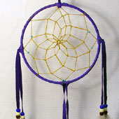 Black 6 inch Dream Catcher
