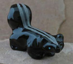 Zuni Hand-carved Skunk Fetish