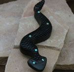 Genuine Zuni Hand-carved Snake Fetish