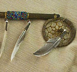 Native American handcrafted Talking Stick