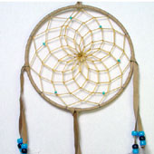 tan 6 inch Dream Catcher
