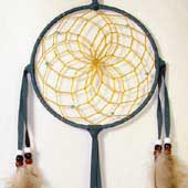 Teal 6 inch Dream Catcher